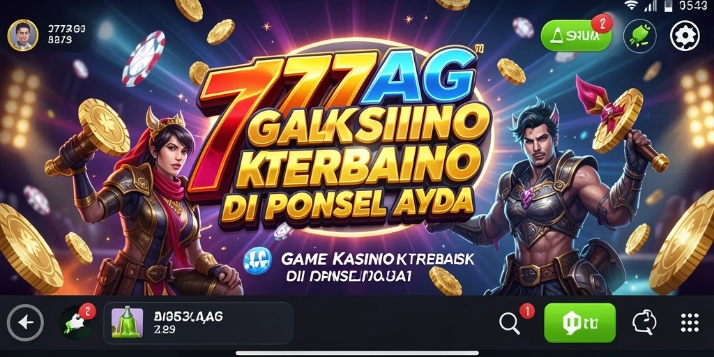 Tampilan gameplay menarik dari 777AG yang penuh warna.