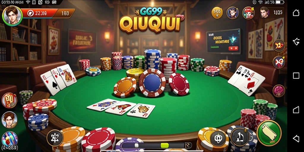 Gameplay seru QiuQiu dengan grafis menarik.