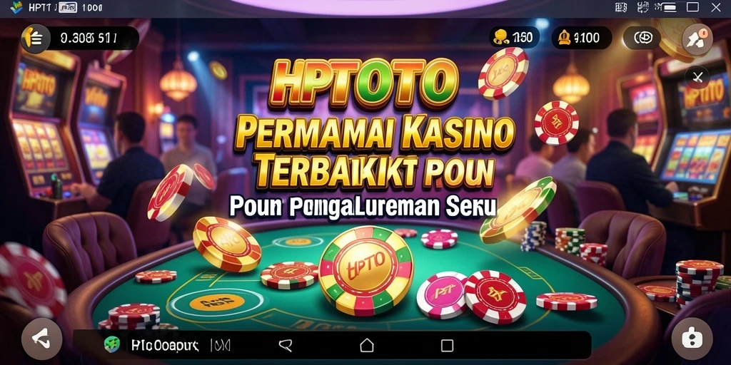 Tampilan gameplay Kasino yang seru dan mengasyikkan di HPTOTO.