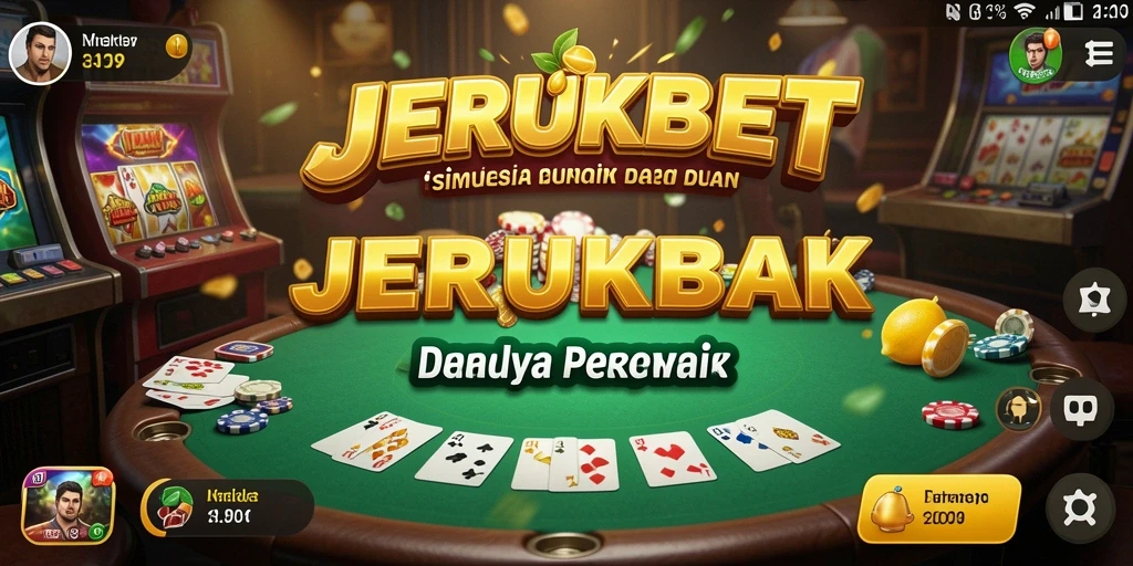Tampilan gameplay yang seru dan menarik dari JERUKBET.