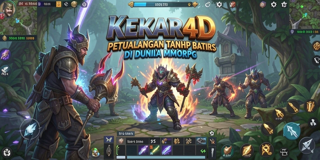 Screenshot gameplay menarik dari KEKAR4D menunjukkan aksi pertempuran seru.