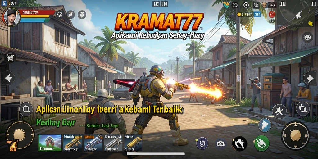 Tampilan antarmuka KRAMAT77 yang bersih dan modern.