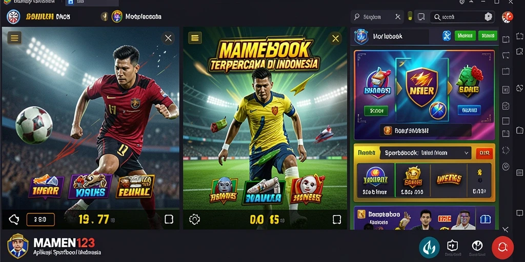 Tampilan menarik dari gameplay dan fitur taruhan di MAMEN123.