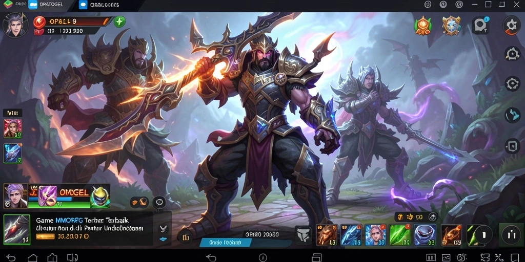 Gim MMORPG OPALTOGEL yang menampilkan pertarungan dan petualangan menakjubkan.