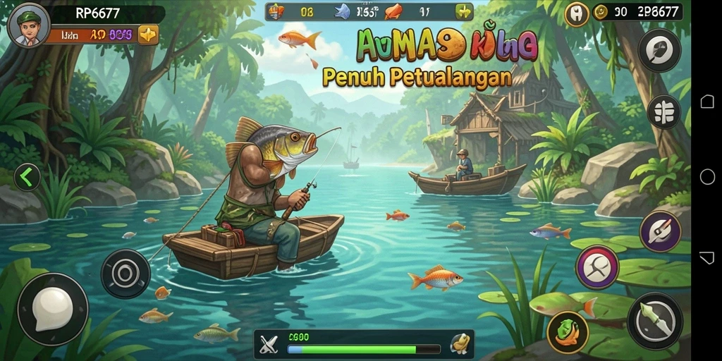 Tangkapan ikan besar di RP6677 yang memukau dan mendebarkan.